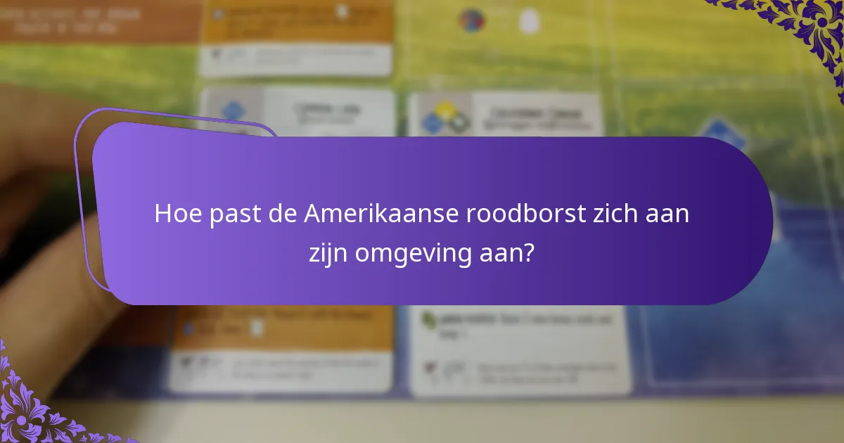 Wat eet de Amerikaanse roodborst?