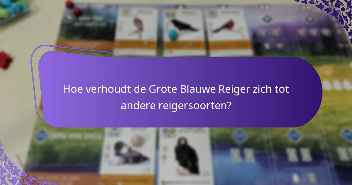 Hoe nestelt de Grote Blauwe Reiger?