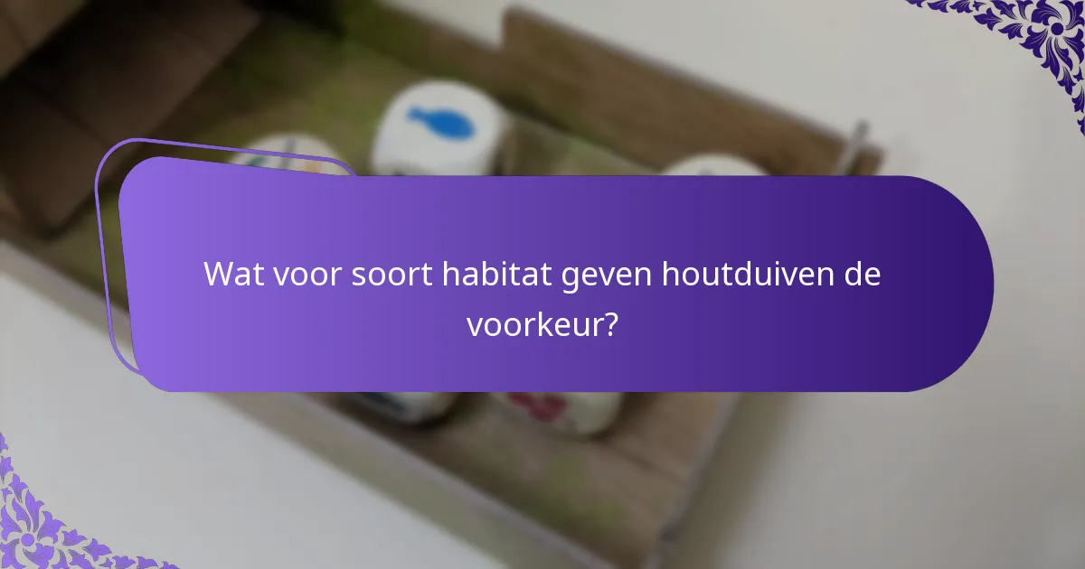 Hoe verhouden houtduiven zich tot andere eendensoorten?