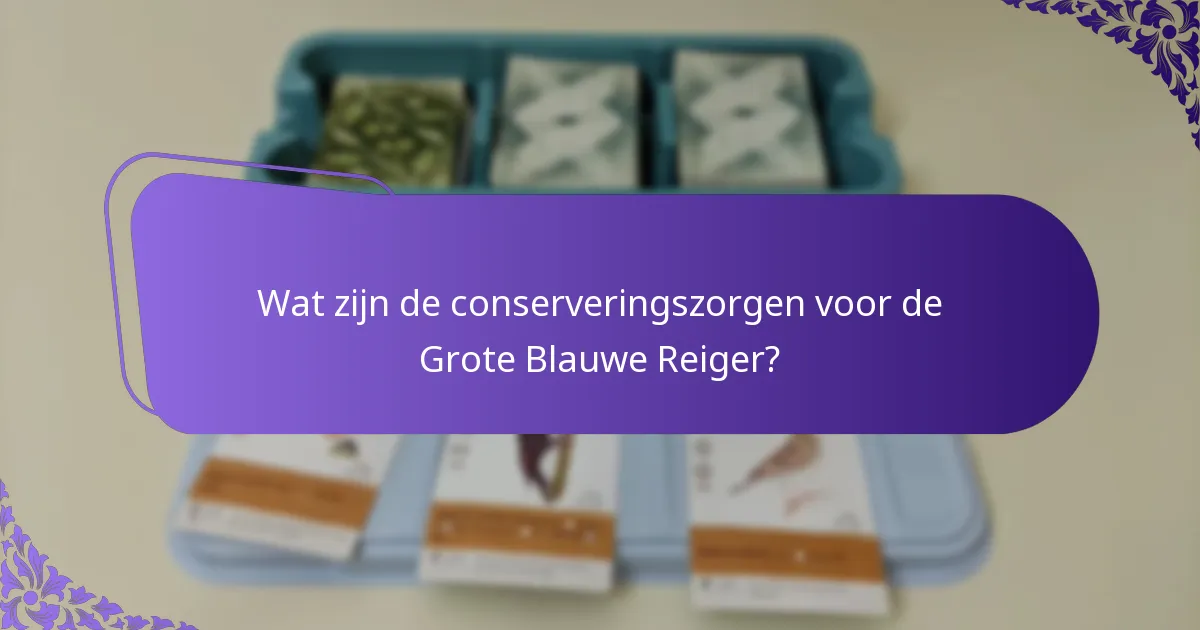 Hoe verhoudt de Grote Blauwe Reiger zich tot andere reigersoorten?