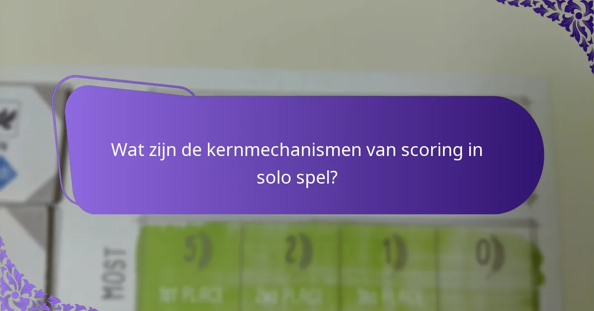 Waar kunnen spelers scoringscalculators voor solo spel vinden?